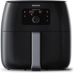 PHILIPS Yağ Temizleme Teknolojisi, 3 Lbs, Black, Mutfak Aletleri Dijital İkiz TurboStar Airfryer XXL, HD9650 / 96