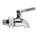 PHOENIX GRAVITY AISI 304 Paslanmaz Çelik Su Filtresi Musluğu, Berkey, Doulton, Purewell ve Diğer Yerçekimiyle Çalışan Su Filtreleme Sistemleri ve İçecek Dağıtıcıları için Uyumlu Yedek Musluk