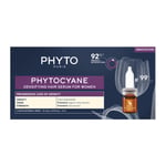 Phyto Phytocyane Kadın Tipi Kronik Saç Dökülmesine Karşı Bakım Serumu, 12 X 5Ml
