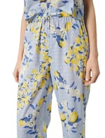 Pijama Altı Beli Bağcıklı Fırfırlı Pamuklu