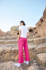 Pijama Pazarı Monamise 23087 Kadın Kısa Kollu Eşofman Takımı-pembe PEMBE S