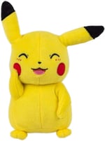 (Pikachu) - Pokemon Pikachu 20cm Plush Toy - Happy Pikachu Pose