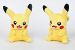 (Pikachu) - Pokemon Pikachu 20cm Plush Toy - Happy Pikachu Pose