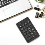 Pilli Kablosuz Numara Pedi, 23 Tuşlu Artırılmış Verimlilik Sayısal Tuş Takımı Yükseltilmiş Sürümü Dizüstü Bilgisayar, PC, Dizüstü Bilgisayar, Masaüstü, Surface Pro için 10 anahtar USB Klavye Finansal