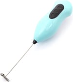 Pilli Mini Mixer Kahve Süt Köpürtücü Karıştırıcı Cappuccino Mixer, Turkuaz