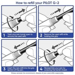 PILOT G2 0.7 - Mavi - Seçenekler: Single (2 paketi), Single, Tek Kişilik Yatak, tek beden, 0...
