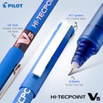 Pilot V5 Sıvı Mürekkep Roller Tükenmez Kalem - 1Mavi + 1Siyah + 1 Kırmızı, (9000014712)
