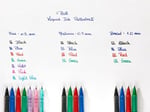 Pilot Vball 7 tükenmez kalem, sıvı mürekkepli, 0,7 mm uç, siyah, 3 adet, siyah, 131200301