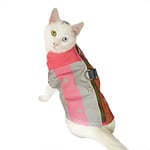 Pink Stars Su itici Yağmurluk Kedi Yağmurluğu PEMBE XL