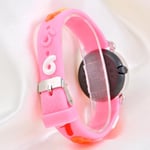 Pinkoli Pembe Led Silikon Kordonlu Şık Şirin Çocuk Kol Saati ST-304142