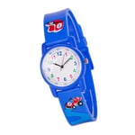 Pinkoli Racing Yarış Arabası Motifli Analog 6-13 Yaş Çocuk Kol Saati ST-303984