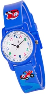 Pinkoli Racing Yarış Arabası Motifli Analog 6-13 Yaş Çocuk Kol Saati ST-303984
