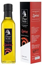 Pino Roble Acı Kırmızı Biber Çeşni Esansiyel Yağlı Soğuk Sıkım Yüksek Polifenollü Gurme Sızma Zeytinyağı Vegan Glutensiz 250 ml