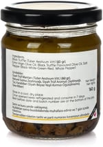 Pino Roble Dilimlenmiş Siyah Trüf Tuber Aestivum Mantarlı Melanosporum Trüf Esanslı Sızma Zeytinyağ Marineli Carpaccio 160 gr