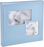 Pioneer Photo Albums DA-200COLB/B fotoğraf albümü, 200 cepli, kabartmalı, 10,2 x 15,2 cm için, mavi