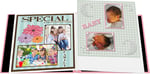 Pioneer Photo Albums Kolaj Çerçevesi Kabartmalı inç Bebek inç Dikişli Suni Deri Kılıf Bellek Defteri, Bebek Pembesi,