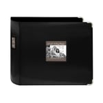 Pioneer T12JF-BK 30 cm x 30,5 cm Dikişli Suni Deri 3 Halkalı Cilt, Siyah