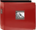 Pioneer T12JF-BK 30 cm x 30,5 cm Dikişli Suni Deri 3 Halkalı Cilt, Siyah