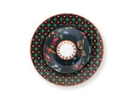 PiP Studio Berry Blues tereyağı kabı yuvarlak mavi 17x8cm