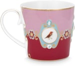Pip Studio Love Birds Kırmızı Pembe Porselen Kupa 250 Ml