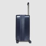 Piquadro PQ-Light - 4 tekerlekli kabin arabası 55 cm erw. mat mavi, Mavi/Opako, Ölçü Birimi