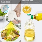 Pişirme için Zeytinyağı Püskürtücü, 240ml Zeytinyağı Sprey Şişesi, Cam Zeytinyağı Püskürtücü Mister, Hava Fritözü için Yağ Püskürtücü, Barbekü, Salata, Pişirme, Izgara Mutfak Aletleri