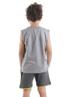 Pizzacı Köpekbalığı Erkek Çocuk T-shirt Şort Takım