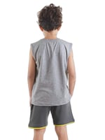 Pizzacı Köpekbalığı Erkek Çocuk T-shirt Şort Takım