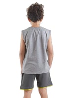Pizzacı Köpekbalığı Erkek Çocuk T-shirt Şort Takım