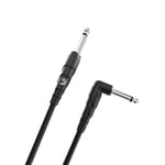Planet Waves D'Addario Gitar Kablosu - Klasik Seri Enstrüman Kablosu - 1/4 İnç Fiş 1/4 İnç Fiş - 3.048 Sayaç - 1'li Paket - Seçenekler: 1.52 m, 3.048 Meter, 4.57 m, 6.10 m, Dik açı, Düz