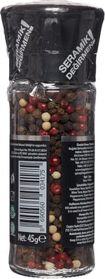 Plant Love Organic Bağdat Karışık Tane Biber Değirmen 45 Gr