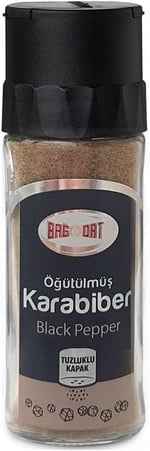 Plant Love Organic Bağdat Öğütülmüş Karabiber Tuzluklu Cam 55 Gr