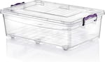 Plastik 50 lt Tekerlekli Multi Box Saklama Kabı - Seçenekler: 50 L, 80 L, 10 L, 30 L, 40 L, Derin, Kısa
