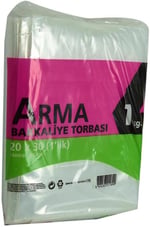 Plastik Şeffaf Bakkaliye Poşeti 20 X 30cm (1 Kiloluk) 1kg