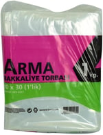 Plastik Şeffaf Bakkaliye Poşeti 20 X 30cm (1 Kiloluk) 1kg