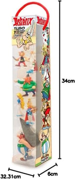 Plastoy Asterix Village (Asteriks Köyü) Tubo 7 Figürlü Set
