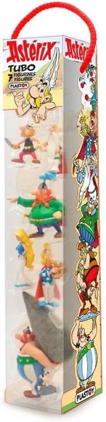 Plastoy Asterix Village (Asteriks Köyü) Tubo 7 Figürlü Set