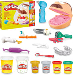 Play-Doh Drill 'N Fill Diş Hekimi Oyun Hamuru Seti, 3 Yaş Ve Üzeri Çocuklar İçin, 8 Modelleme Bileşiği Kutusu, Toksik Değildir, Çeşitli Renkleri Mevcuttur