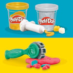 Play-Doh Drill 'N Fill Diş Hekimi Oyun Hamuru Seti, 3 Yaş Ve Üzeri Çocuklar İçin, 8 Modelleme Bileşiği Kutusu, Toksik Değildir, Çeşitli Renkleri Mevcuttur