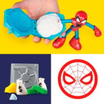 Play-Doh Marvel Spider-Man Fırlat ve İkiye Böl Kapışması Oyun Seti