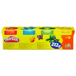 Play-Doh Mini Oyun Hamuru 4'lü Paket Ana Renkler | Her Biri 56 g (2 oz) Mini Kutu | 2 Yaş ve Üzeri Çocuklar İçin | Çocuklara Yönelik Sanat ve El İ - Seçenekler: PD MINI 4-PACK, PD CLASSIC COLOR AST...