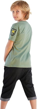 Player 8 Erkek Çocuk T-shirt Kapri Şort Takım