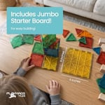 Playmags 100 Parça Manyetik Blok Set | 3+ Yaş Bebek ve Çocuklar için STEM Montessori Eğitim Seti | Okul Öncesi ve İlkokul Çocuklarına Uygun Oyuncak