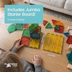 Playmags 150 Parça Manyetik Blok Set | 3D Magnet Yapı Taşları | Çocuklar için STEM Eğitici Oyuncak | Araba Dahil Yaratıcı ve Montessori Uyumlu Yapı Seti