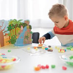 PlayMais WORLD Jungle el işi seti, 3 yaşından büyük çocuklar için, yaklaşık 1000, el işi için şablonlar ve talimatlar (Türkçe olmayabilir) | çocuklar için hediyeler | yara - Seçenekler: Orman, Prenses