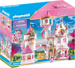 Playmobil 70447 Büyük Prenses Kalesi, prensler ve prensesler için büyülü dünya, eğlenceli, yaratıcı rol yapma, oyun seti 4 yaş ve üzeri çocuklar için uygundur