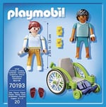 Playmobil City Life 70193 Tekerlekli Sandalyedeki Hasta, Yaşlar 4 ve Üzeri