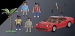 Playmobil Famous Cars 71343 Magnum, P.I. Ferrari 308 Gts Quattrovalvole, Süper Spor Araba, Araba Hayranları İçin Koleksiyon Parçası, Koleksiyoncular ve 5 Yaşından Büyük Çocuklar İçin Oyuncak
