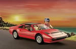 Playmobil Famous Cars 71343 Magnum, P.I. Ferrari 308 Gts Quattrovalvole, Süper Spor Araba, Araba Hayranları İçin Koleksiyon Parçası, Koleksiyoncular ve 5 Yaşından Büyük Çocuklar İçin Oyuncak