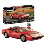 Playmobil Famous Cars 71343 Magnum, P.I. Ferrari 308 Gts Quattrovalvole, Süper Spor Araba, Araba Hayranları İçin Koleksiyon Parçası, Koleksiyoncular ve 5 Yaşından Büyük Çocuklar İçin Oyuncak